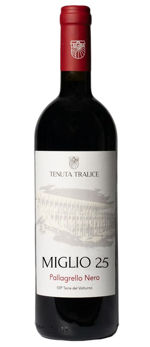 Terre del Volturno IGP "Miglio 25" Pallagrello Nero 2022 Tenuta Tralice