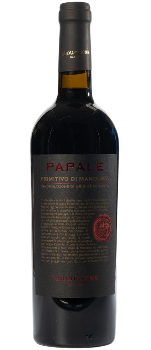 Primitivo Di Manduria DOP "Papale" 2022 Varvaglione
