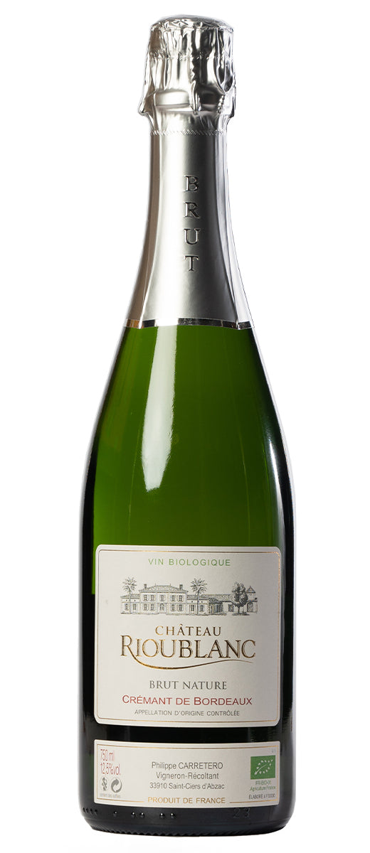 Crémant de Bordeaux AOC Nature Chateau Rioublanc