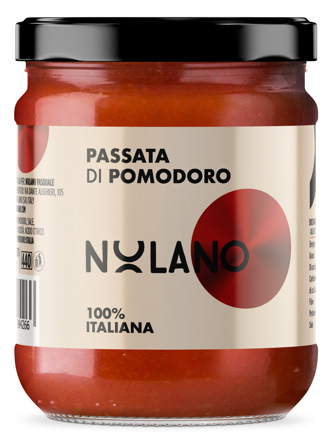 Passata di Pomodoro in Vetro Nolano