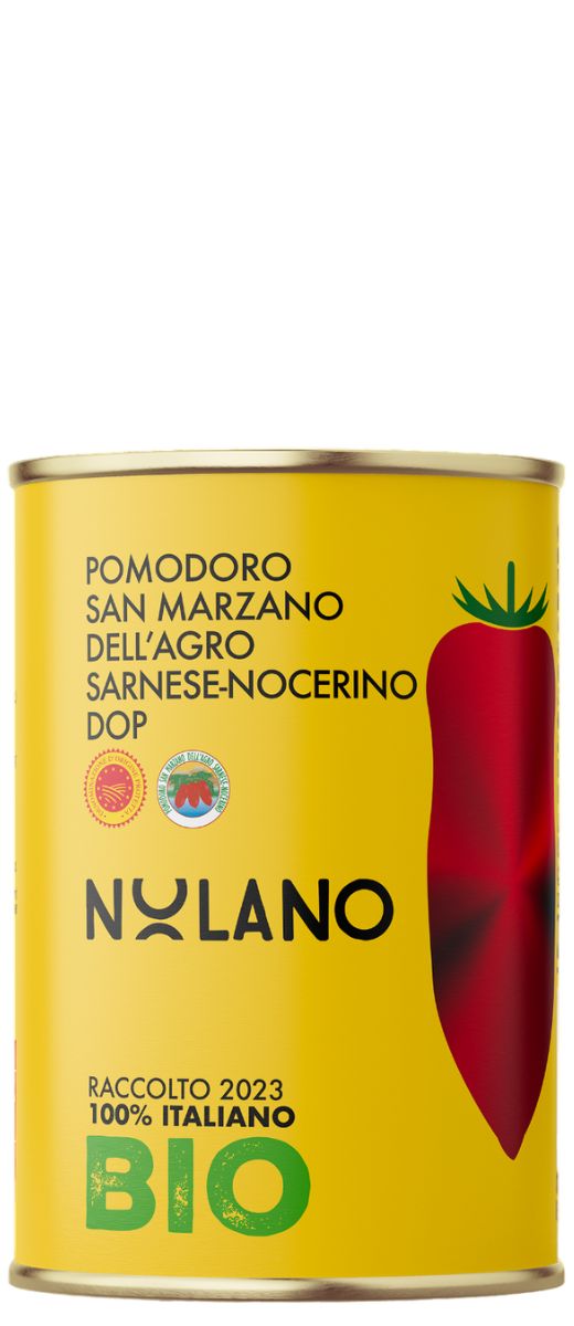 Pomodoro San Marzano DOP BIO in Latta 400g Nolano