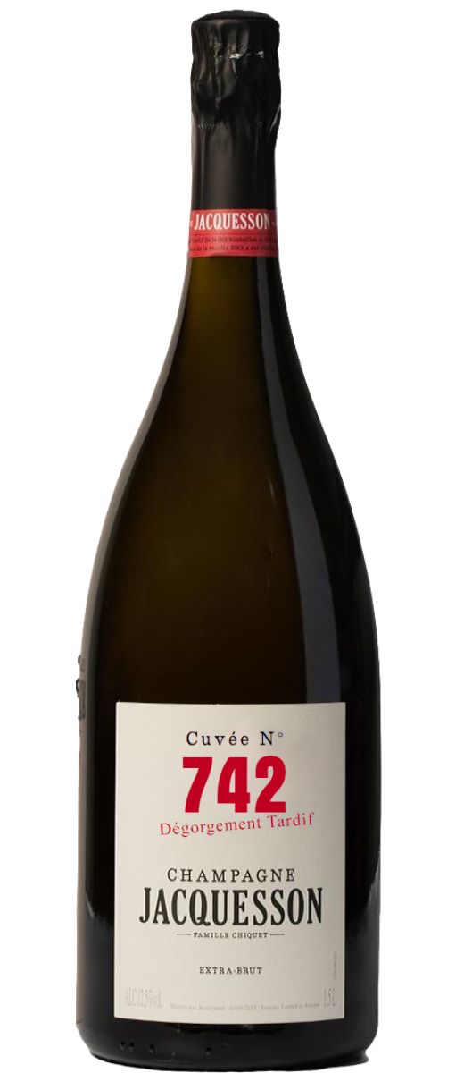 "Cuvée n. 742" Champagne Dégorgement Tardif Jacquesson Magnum