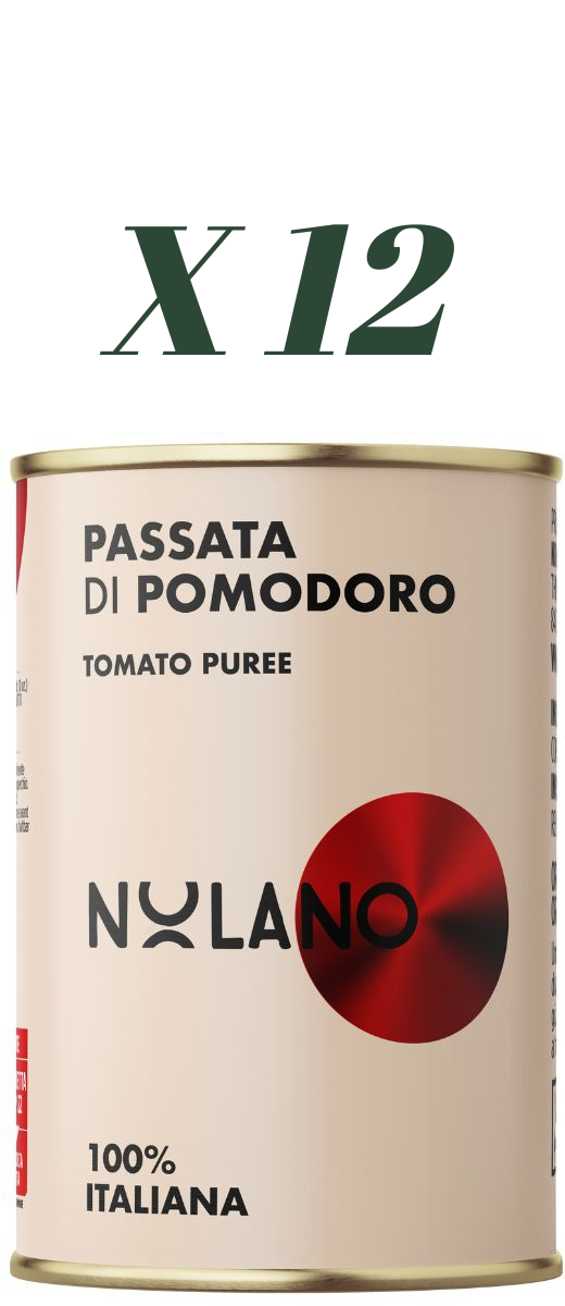 Passata di Pomodoro in Latta 400g Nolano (Confezione da 12)