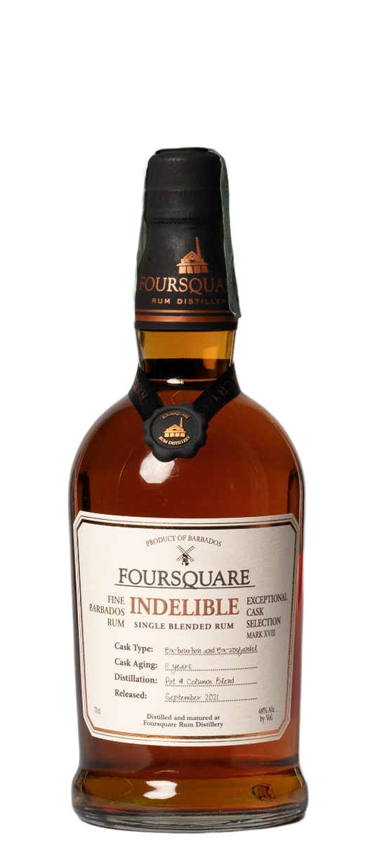 "Indelible" Rum 11 anni Foursquare Distillery