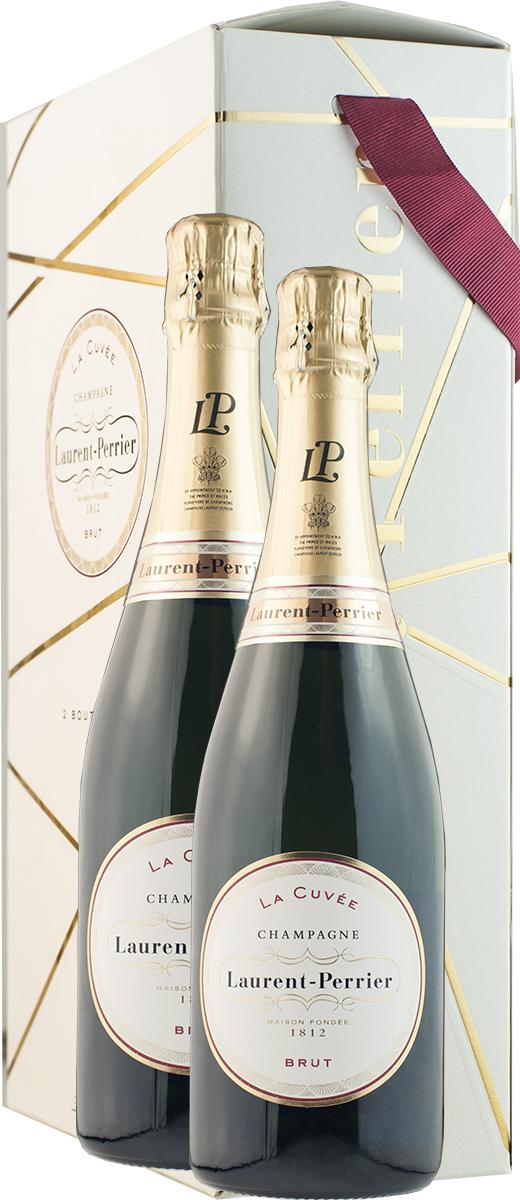 Champagne Brut 'La Cuvée' Laurent Perrier - Confezione regalo 2 bottiglie