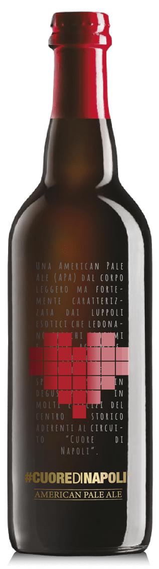 Birra American Pale Ale "Cuore di Napoli" 33cl KBirr